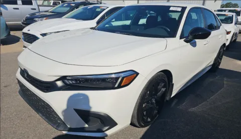 White 2024 Honda Civic Sport for sale in Summerville, SC