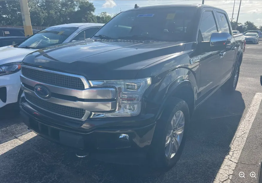 Red 2019 Ford F-150 Platinum for sale in Summerville, SC