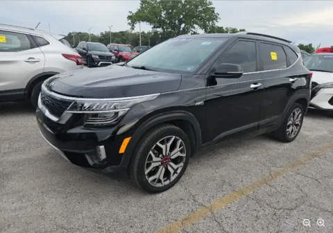 Black 2021 Kia Seltos SX for sale in Summerville, SC