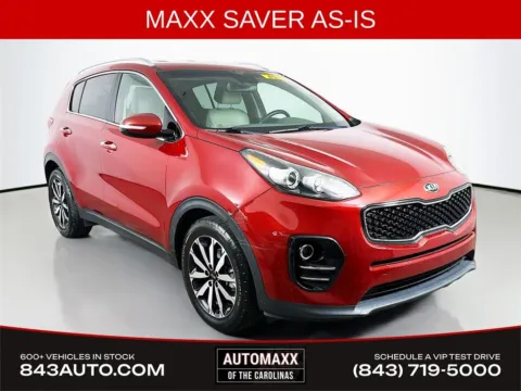 Red 2019 Kia Sportage EX for sale in Summerville, SC