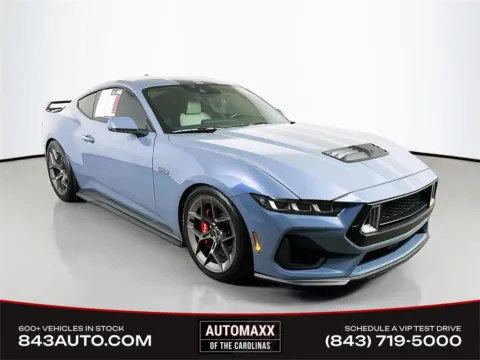 Blue 2024 Ford Mustang GT Premium for sale in Summerville, SC