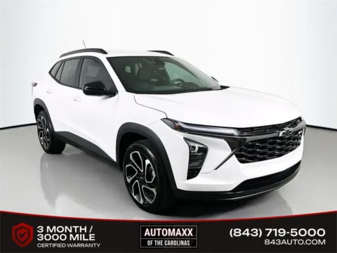 White 2025 Chevrolet Trax 2RS for sale in Summerville, SC