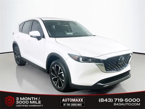 White 2023 Mazda CX-5 2.5 S Premium Package for sale in Summerville, SC