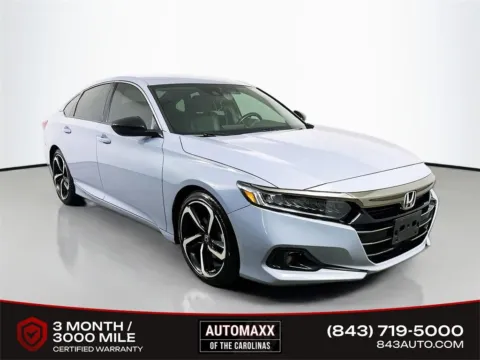 Gray 2022 Honda Accord Sport for sale in Summerville, SC