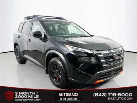 Black 2025 Nissan Rogue Rock Creek for sale in Summerville, SC