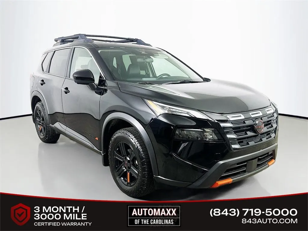 Black 2025 Nissan Rogue Rock Creek for sale in Summerville, SC