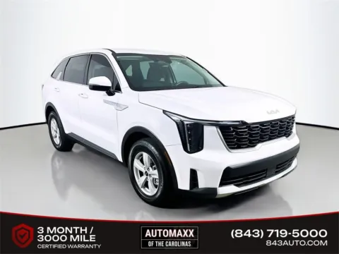 White 2025 Kia Sorento LX for sale in Summerville, SC