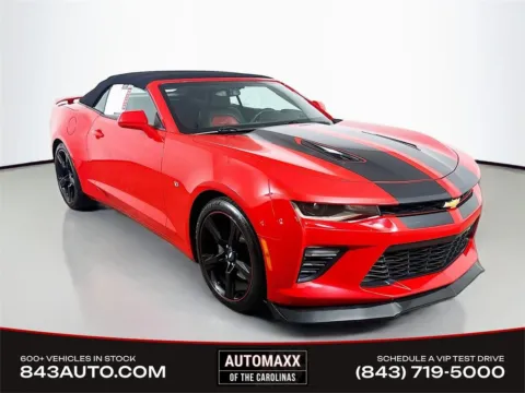 Red 2016 Chevrolet Camaro SS for sale in Summerville, SC