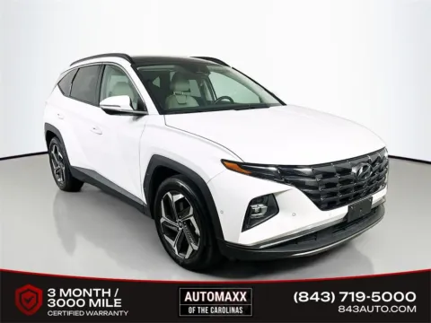 White 2024 Hyundai Tucson Limited for sale in Summerville, SC