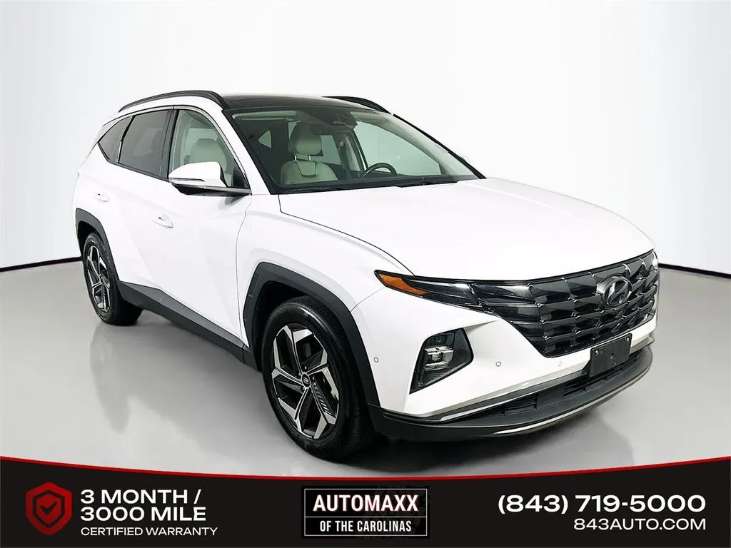 White 2024 Hyundai Tucson Limited for sale in Summerville, SC