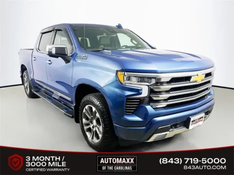 Blue 2024 Chevrolet Silverado 1500 High Country for sale in Summerville, SC