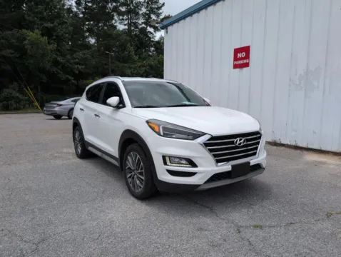 White 2020 Hyundai Tucson Limited for sale in Summerville, SC