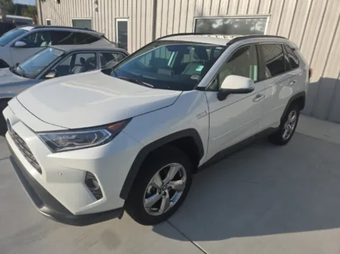 White 2020 Toyota RAV4 Hybrid Limited for sale in Summerville, SC