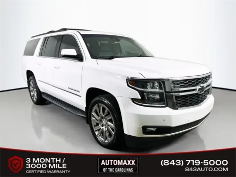 White 2018 Chevrolet Suburban LT for sale in Summerville, SC