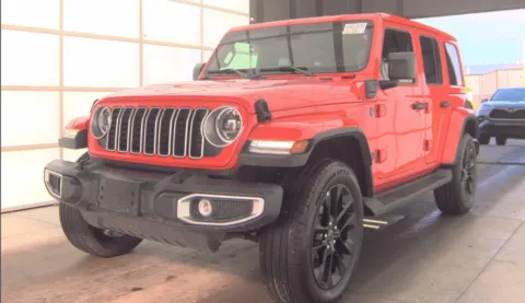 Red 2025 Jeep Wrangler Sahara 4xe for sale in Summerville, SC