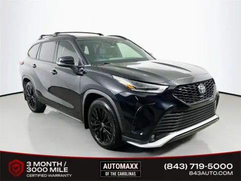 Black 2024 Toyota Highlander XSE for sale in Summerville, SC
