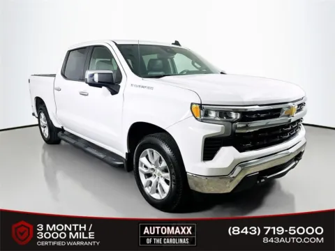 White 2022 Chevrolet Silverado 1500 LT for sale in Summerville, SC