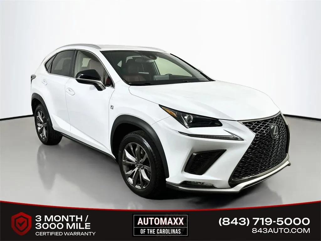 White 2021 Lexus NX 300 F Sport for sale in Summerville, SC
