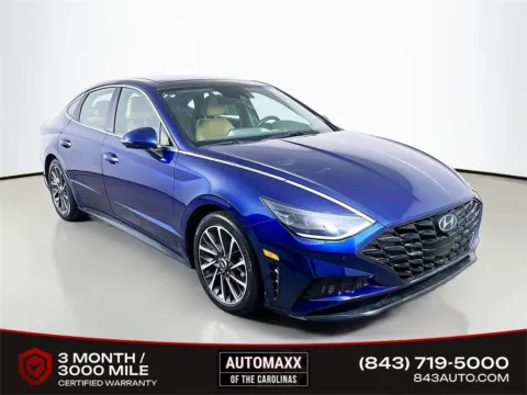 Blue 2020 Hyundai Sonata Limited for sale in Summerville, SC