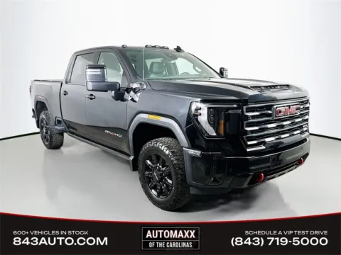 Black 2025 GMC Sierra 2500HD AT4 for sale in Summerville, SC