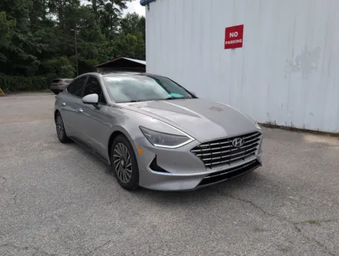 Silver 2023 Hyundai Sonata Hybrid Limited for sale in Summerville, SC