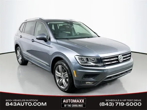 Gray 2021 Volkswagen Tiguan 2.0T SEL for sale in Summerville, SC