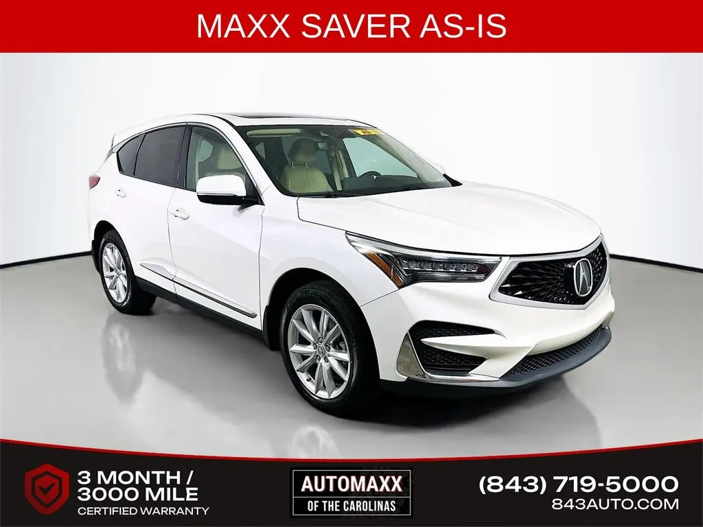 White 2019 Acura RDX . for sale in Summerville, SC