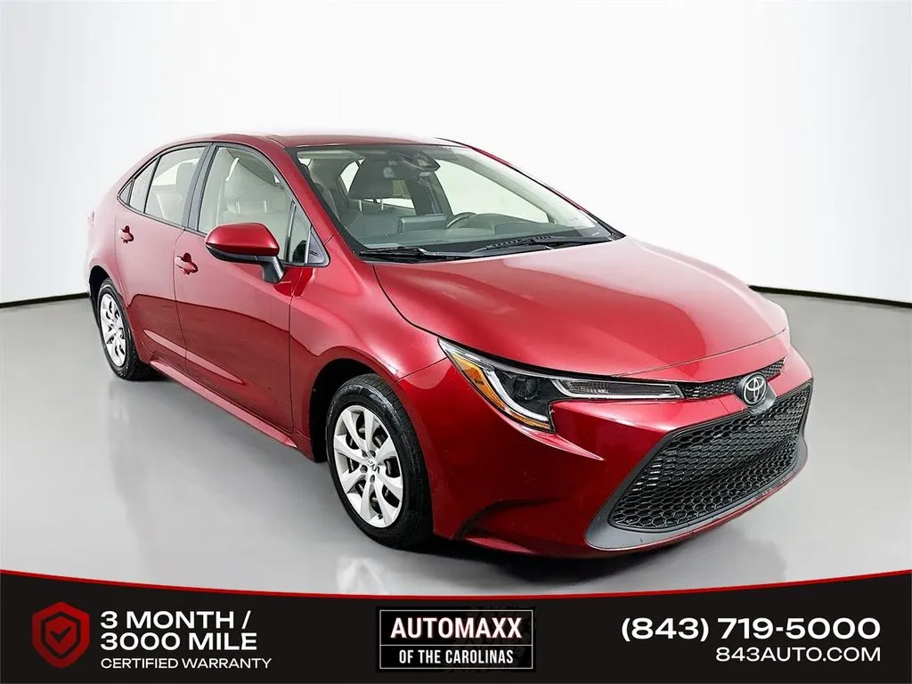 White 2022 Toyota Corolla LE for sale in Summerville, SC