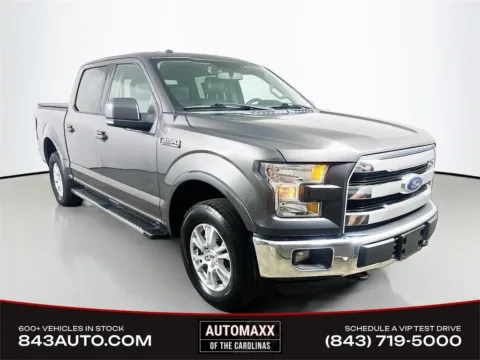 Gray 2016 Ford F-150 Lariat for sale in Summerville, SC