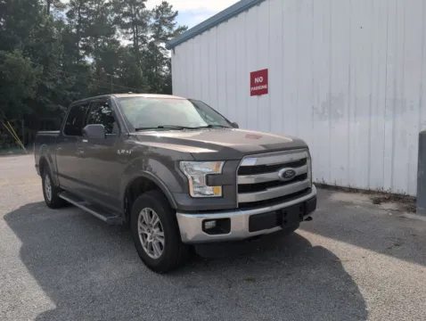 Gray 2016 Ford F-150 Lariat for sale in Summerville, SC