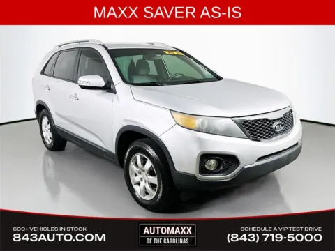 Silver 2011 Kia Sorento LX for sale in Summerville, SC