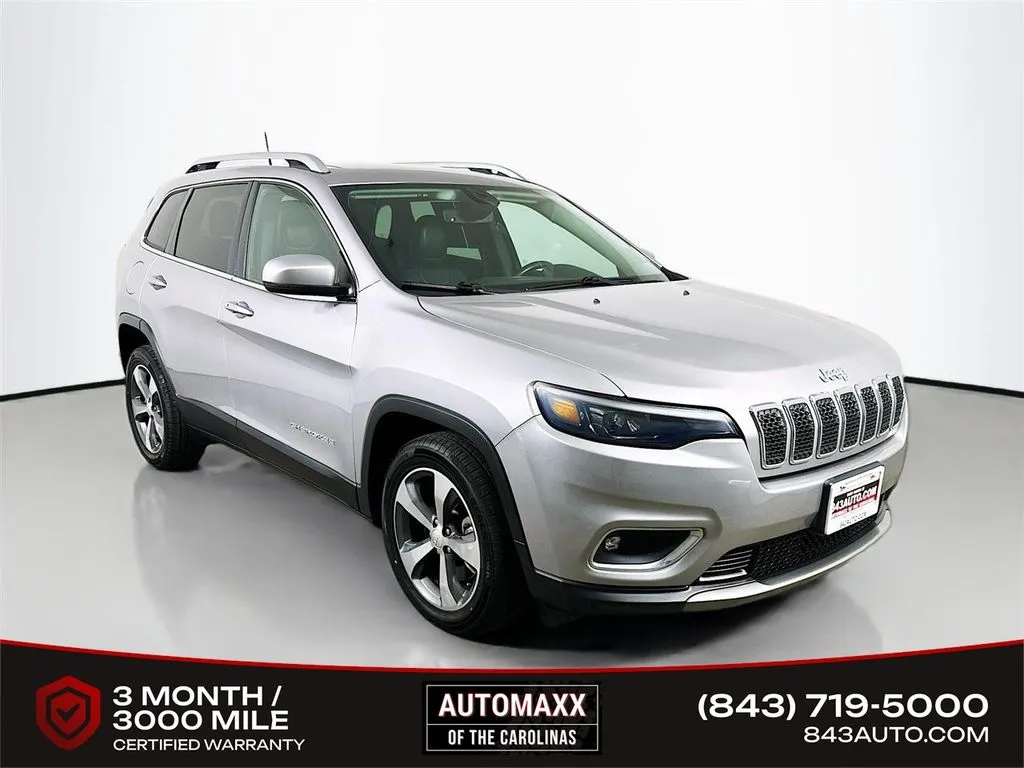 Silver 2019 Jeep Cherokee Limited for sale in Summerville, SC