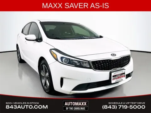 White 2018 Kia Forte LX for sale in Summerville, SC