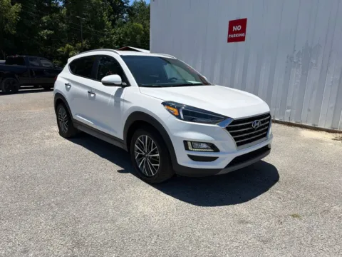 White 2021 Hyundai Tucson Limited for sale in Summerville, SC