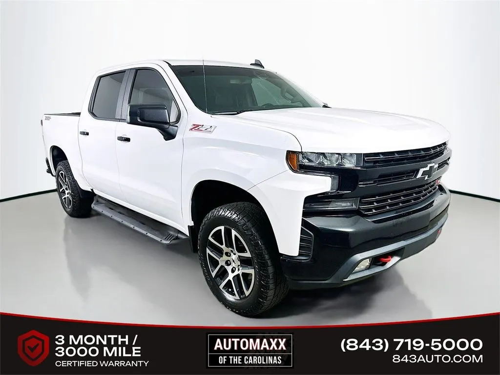 White 2020 Chevrolet Silverado 1500 LT Trail Boss for sale in Summerville, SC