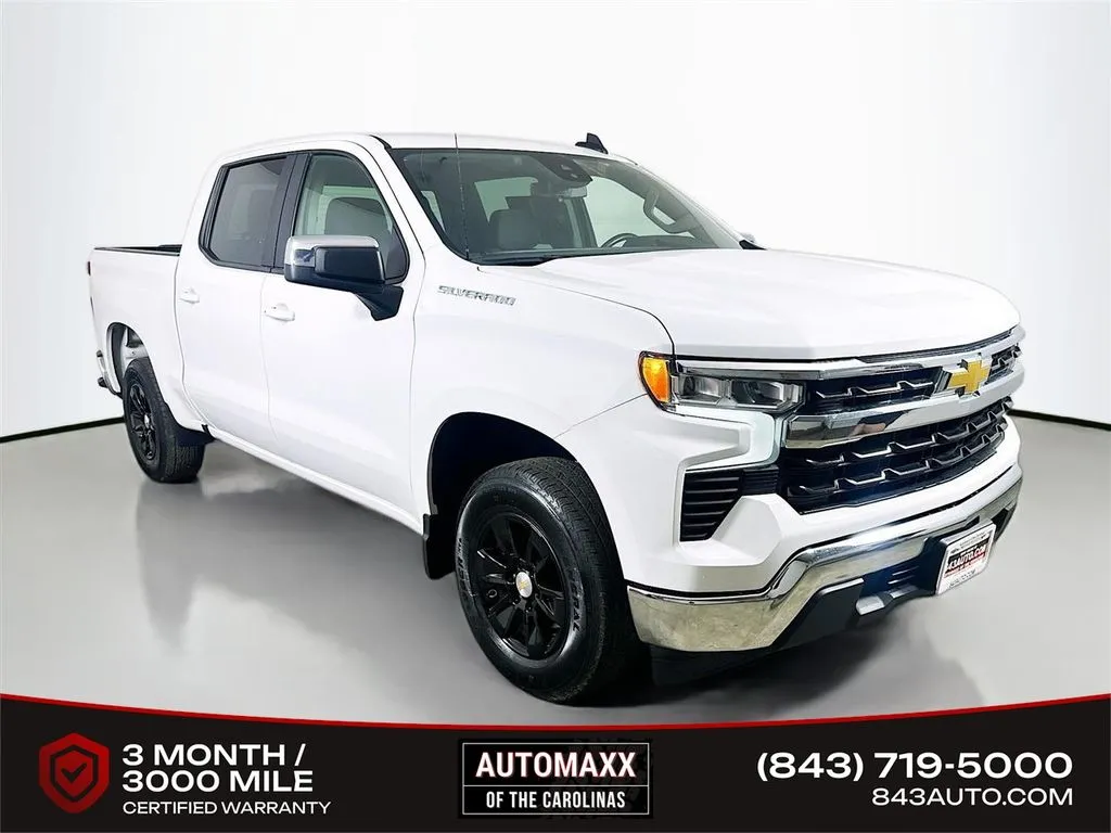 White 2025 Chevrolet Silverado 1500 LT for sale in Summerville, SC