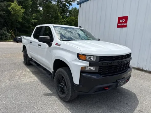 White 2021 Chevrolet Silverado 1500 Custom Trail Boss for sale in Summerville, SC
