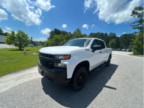 White 2021 Chevrolet Silverado 1500 Custom Trail Boss for sale in Summerville, SC