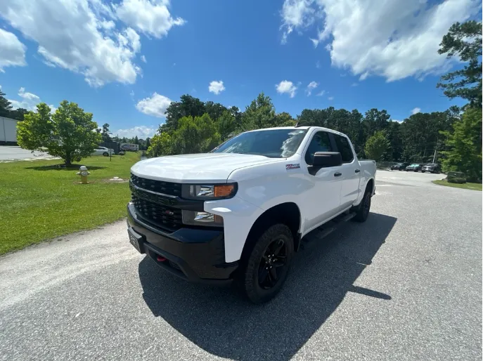 White 2021 Chevrolet Silverado 1500 Custom Trail Boss for sale in Summerville, SC