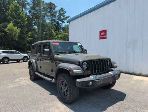 Green 2023 Jeep Wrangler Willys 4xe for sale in Summerville, SC