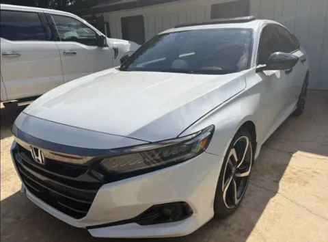 White 2022 Honda Accord Sport 2.0T for sale in Summerville, SC