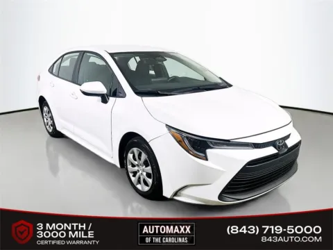 White 2025 Toyota Corolla LE for sale in Summerville, SC