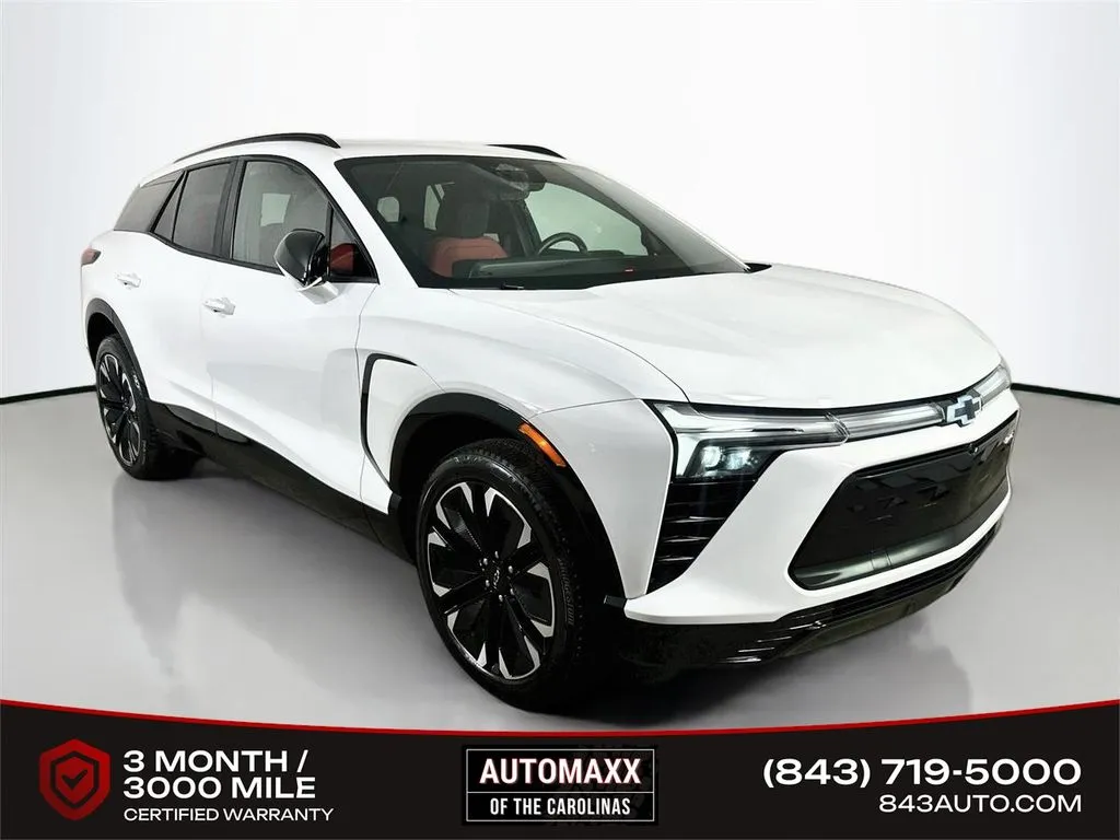 White 2024 Chevrolet Blazer EV RS for sale in Summerville, SC