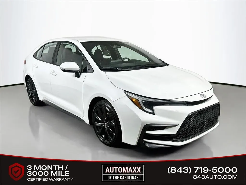White 2023 Toyota Corolla SE for sale in Summerville, SC