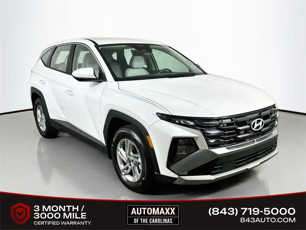 White 2025 Hyundai Tucson SE for sale in Summerville, SC