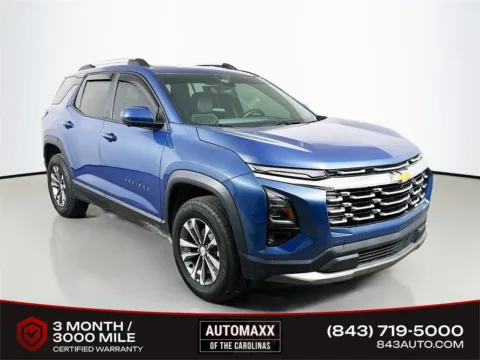 Blue 2025 Chevrolet Equinox LT for sale in Summerville, SC