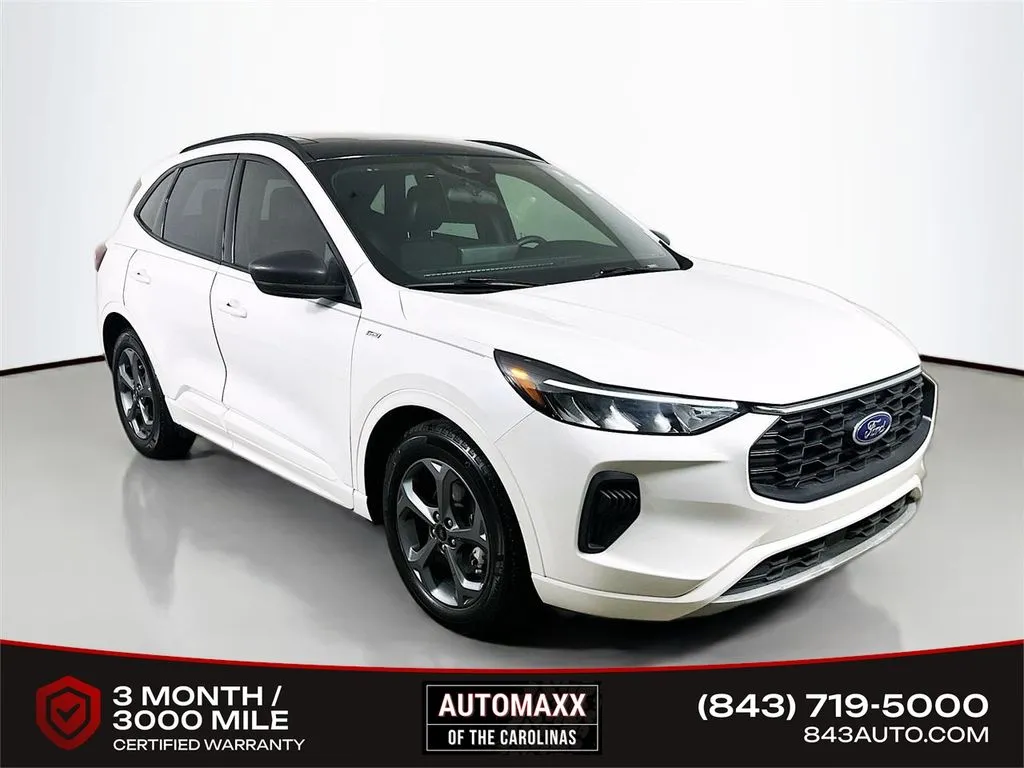 White 2023 Ford Escape ST-Line for sale in Summerville, SC
