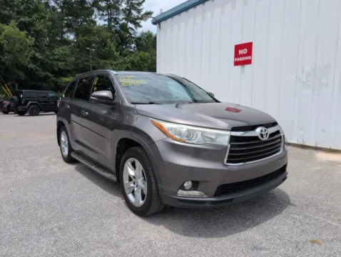 Gray 2015 Toyota Highlander Limited for sale in Summerville, SC