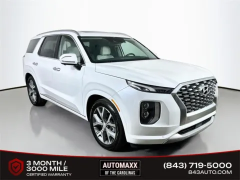 White 2022 Hyundai Palisade Limited for sale in Summerville, SC