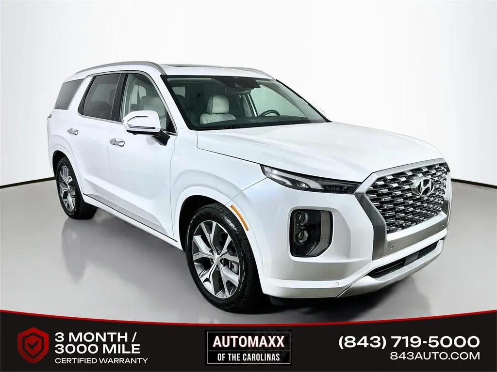 White 2022 Hyundai Palisade Limited for sale in Summerville, SC